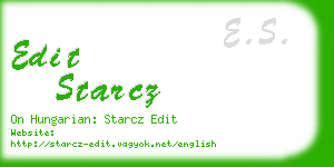 edit starcz business card